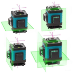 Лазерний рівень нівелір 4D у протиударному кейсі - Зображення 2