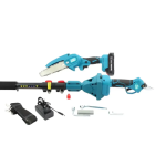 Універсальний садовий набір 3в1 сучкоріз, пила та висоторіз 2.5м - Зображення 8