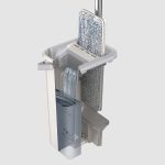 Зручна швабра ледарка Scratch Cleaning Mop, відро + 2 змінні насадки - Зображення 5