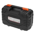 Компресор автомобільний двопоршневий (85л/мин; 10Атм; 18А) у пластиковому кейсі + кручений шланг - Зображення 3