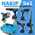 Набір електроінструментів 5в1 із кейсом Шуруповерт, гайковерт, дуйка, пила і пилосос. - Зображення 5